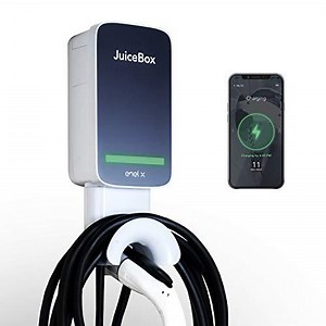 JuiceBox 40 Smart EV Home Charging Station (40 Amp, NEMA 14-50 Plug, 240 Volt, 25ft Cable), WiFi, Indoor/Outdoor charger, UL & Energy Star Certified • EV Adept