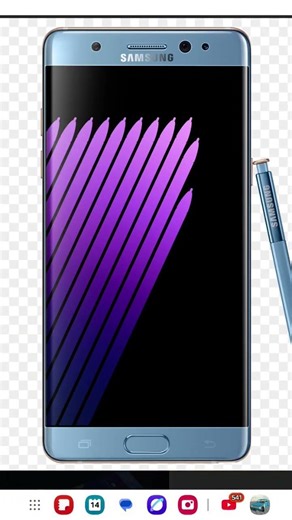 note 7 fire 2018 incident coz fat battery and the phone is small