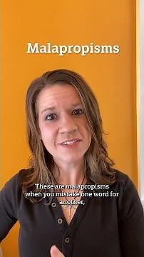 Malapropisms: Funny English Language Mistakes