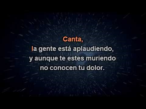 Cacho Castaña Garganta con arena karaoke ByCesar