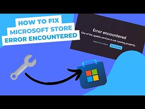 How to Fix Microsoft Store Error encountered (Error Code: 0x80070422) | TW Tech