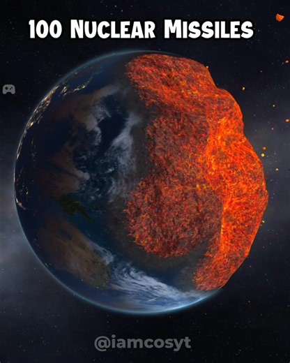 100 Nuclear Missiles Vs Earth #solarsmash