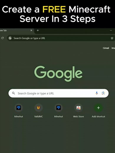 Create a FREE Minecraft Server In 3 Steps #free #minecraft #server #diy #gaming #minecraftserver #freemcserver #minecrafttips #minecrafttutorial