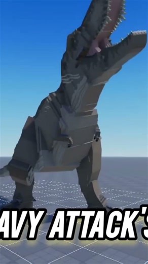 (old) T-rex vs (new) t-rex Jurassic blocky.