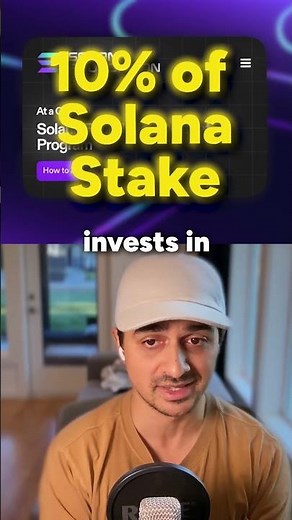Why do we need SOLANA ($SOL) foundation?