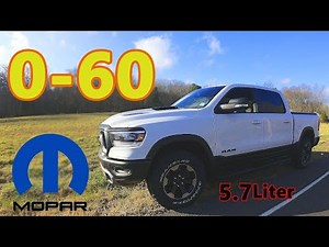 2020 RAM REBEL 0-60+ Acceleration | Exhaust sound!