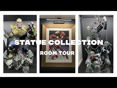 Statue Collection Room Tour 2022 | Sideshow Collectibles | XM Studios | Prime 1 Studios | Art Prints