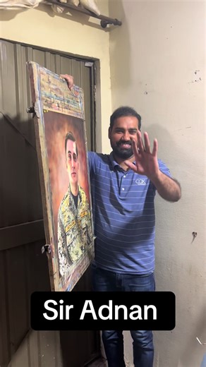 Discover Sir Adnan's Unique Painting Art