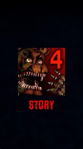 The Secret Story of FNAF 4 You Never Knew.. #fnaf #short #theory