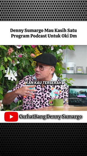 Oki DM Sih Cocoknya Podcast Horor Atau Nggak Podcast Bahas Bola. #okidm #dennysumargo #program #podcastclips #masukberanda