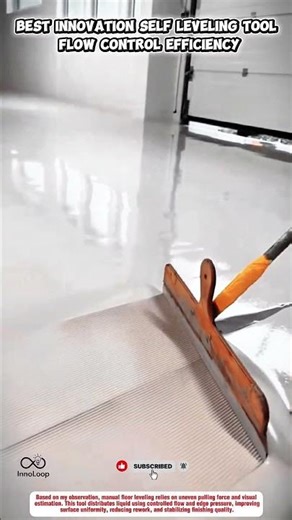 Best Innovation Self Leveling Tool Flow Control Efficiency