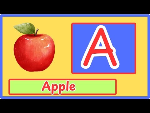 A to Z Alphabet Words for Kids | Learn ABC English Vocabulary | Kids Learning Video