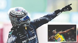Antonelli è un fulmine. Come Bolt. E Usain: "Che bello rivedere la mia freccia. Rifalla presto!"