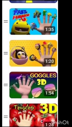 my kiddy world all finger family