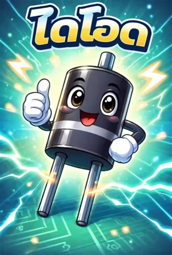 ไดโอด: ด่านตรวจไฟฟ้าในวงจรอิเล็กทรอนิกส์