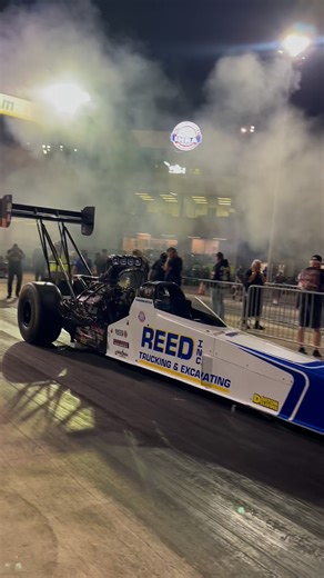 Who's here for the Top Fuel burnouts and launches? 🚀🙋🏻‍♂️ #topfuel #nitro #burnout #burnoutcar #ihra | IHRA