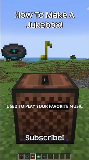 How To Make A Jukebox In Minecraft!