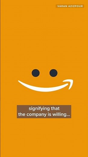 Amazon's Logo has a hidden message.