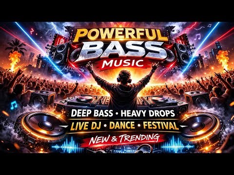 Powerful Bass Music 🔥 Live DJ Drops | Deep Bass Dance Festival Mix 2026 DJ S 360