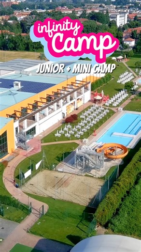 Infinity Camp: sport e attività all’aria aperta organizzate e seguite dal nostro personale composto di soli laureati. Palestre, campi di calcio, da tennis, da padel, di beach volley, piscine con scivoli con il lido estivo a disposizione tutti i giorni. Un camp unico, senza paragoni! #summercamp #camp #campestivo | Seven Infinity