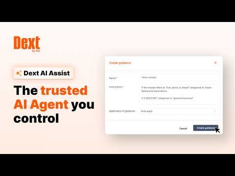 Introducing Dext AI Assist the Bookkeeping AI Agent