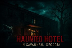 I’m in Savannah, Georgia tonight one of the most haunted cities in America. I’ll be going live from my hotel, where guests have reported children’s apparitions and even dogs growling at things unseen. Let’s see what happens #haunted #savannahgeorgia #paranormal | Sean Austin