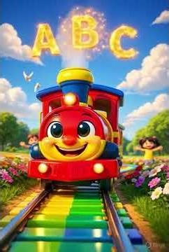 ABC Train Song 🚂 | Learn Alphabet A to Z | Fun Nursery Rhymes for Kids & Toddlers