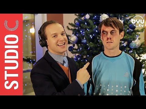 Goalkeeper Scott Sterling Gets a Christmas Present - Studio C