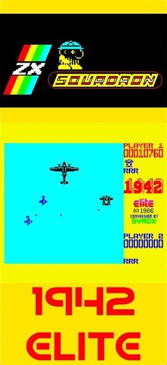 ZX SPECTRUM 1942 12 #retrogaming #retro #arcade #spectrum #SHORTS #viralshorts