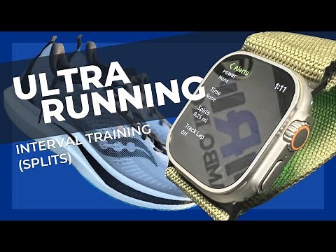 Apple Watch ULTRA - Running (Intervals/Splits) Workout App Part 1!!! #applewatch #applewatchultra