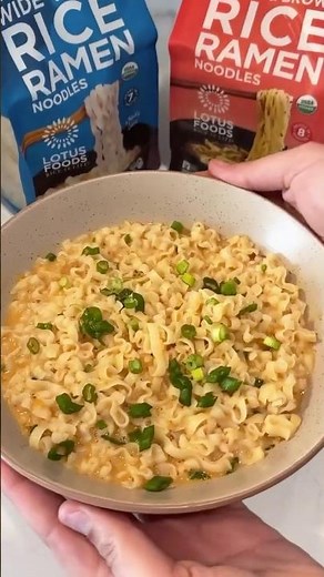 CREAMY SPICY PEANUT RAMEN NOODLES 🍜🔥 | EASY GLUTEN-FREE RAMEN
