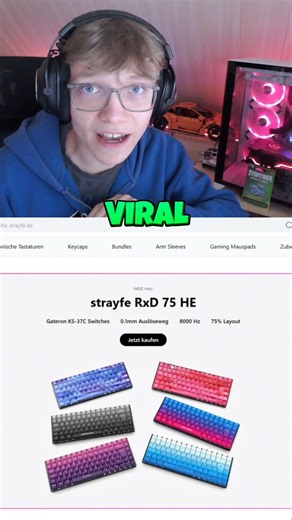 Rezon is giving away keyboards 😱 #rezon #drexler #clip #briaanoo