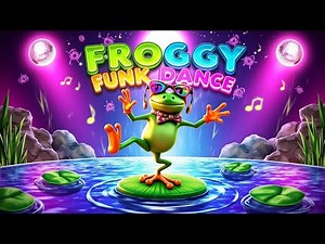🐸 Froggy Funk Dance | Fun Sing-Along & Dance Party for Kids!
