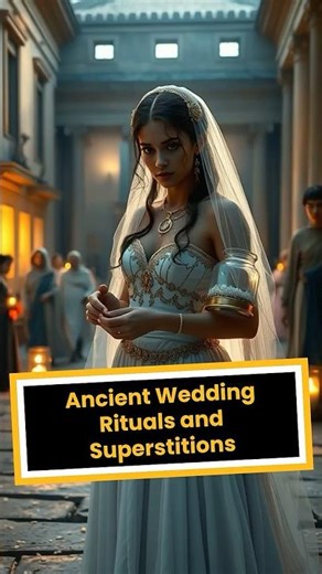 Ancient Roman Brides Had to CRY for a Month Before Marriage 😱 #shorts