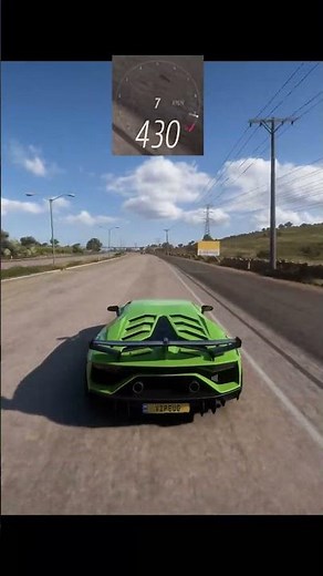 VITESSE MAXI AVENTADOR SVJ #automobile #frozahorizon5 #gaming