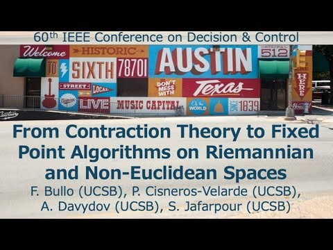 From Contraction Theory to Fixed Point Algorithms on Riemannian and Non-Euclidean Spaces
