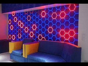 Huge LED 3D Wall Panel with WS2815 and xLights