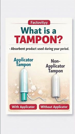 Tampon Use Made Easy | Beginner-FriendlyGuide#tampons#periods#menstrualhealth#femininehygiene#shorts