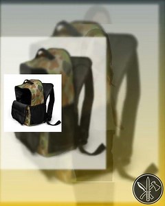 Australian AUSCAM Disruptive Pattern Camouflage Uniform (DPCU) CAMO Utility backpack