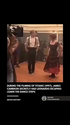 James Cameron displayed his commitment to authenticity by secretly arranging private dance lessons for Leonardo DiCaprio so the actor could master the Irish jig for the third-class party scene. This covert preparation ensured that DiCaprio appeared naturally skilled on camera, allowing the chemistry between him and Kate Winslet to feel spontaneous and energetic during the high-speed filming. Credit: Paramount Pictures, Disney | History In Pictures