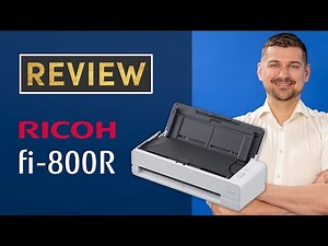 👀 Is This the BEST Front Desk Scanner? Ricoh fi-800R Review 🔄📄 | Two Scanners in One!?