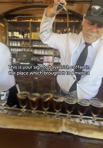 Irish Coffee at Buena Vista Cafe in San Francisco