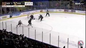 1.7K views · 44 reactions | Mike Sgarbossa scored the only goal for The Hershey Bears in regulation and then called game in #HERvsWBS overtime  | AHL | Facebook