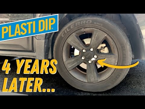 Plasti Dip Durability Review... 4 Years Later