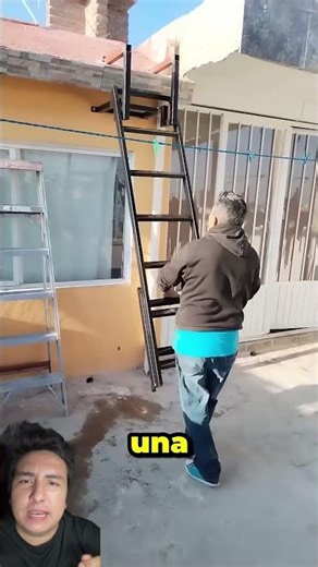 Folding ladder for patios #engineering #construction #home