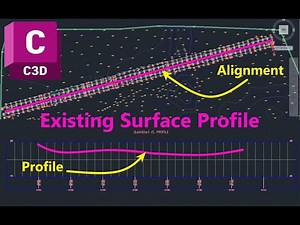 1.1D How to Create Surface Profile in AutoCAD Civil 3d | Civil 3d Road Design | Advance Civil 3d