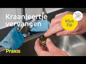 Kraanleertje vervangen | Klustip Praxis