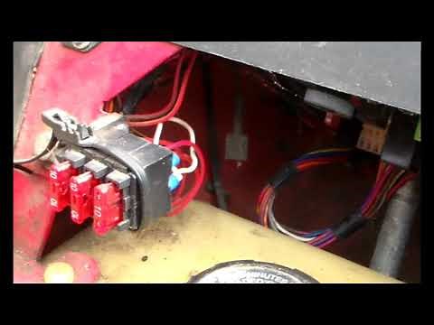Countax magnetic deck clutch intermittent fault repair