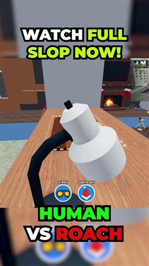 I BECAME AN OBESE ROACH AND ROBBED THIS MAN FOR ALL HE GOT IN ROBLOX!! #roblox #shorts