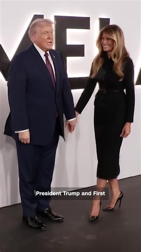 Melania Trump and President Trump walk the red carpet for the premiere of the first lady’s $40 Million documentary, where the president was asked about Jeff Bezos bankrolling the film.